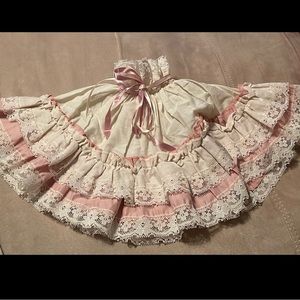 Handmade Country Themed Ruffled Lamp Shade